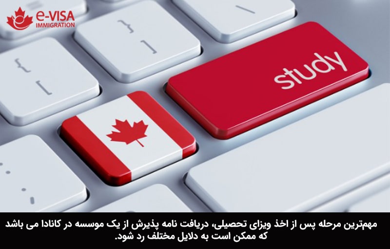 ریجکتی ویزای تحصیلی کانادا