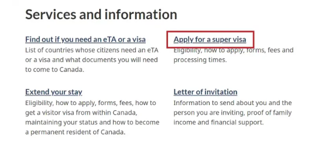 سوپر ویزای کانادا