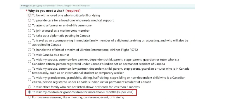 سوپر ویزای کانادا