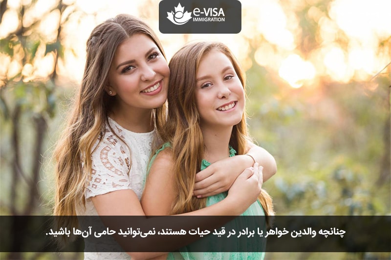 اسپانسرشیپ خواهر کانادا یا برادر