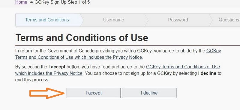 مراحل ایجاد اکانت برای اپلای ویزای توریستی کانادا